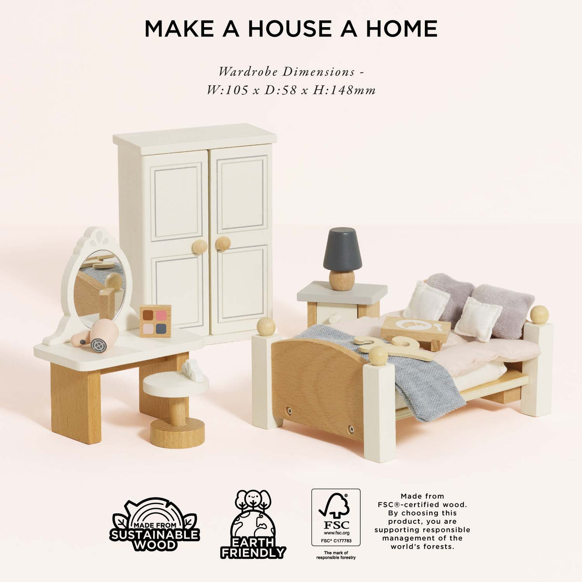 Dolls House Bedroom Furniture