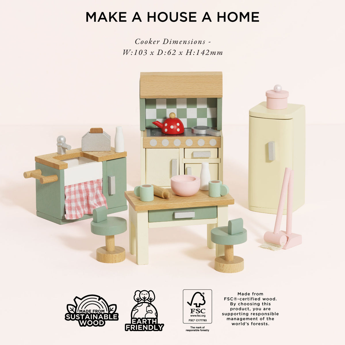 Dolls House Kitchen Furniture