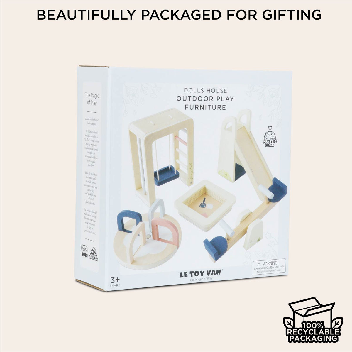 Dolls House Outdoor Play Furniture Set