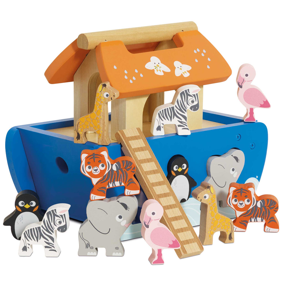 Noah's Shape Sorter Ark | Arks & Boats for Children| Le Toy Van