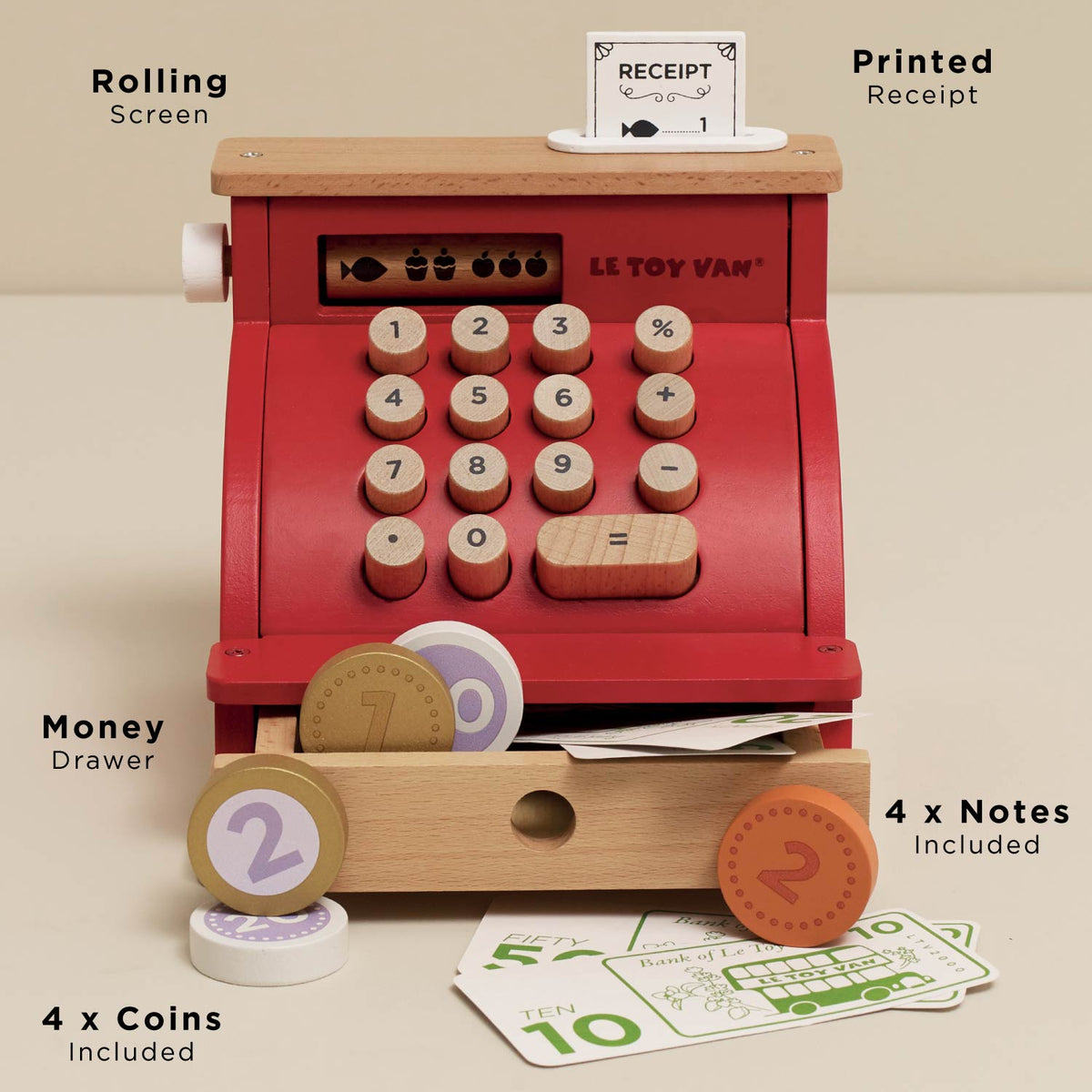 Shop Till - Cash Register & Money