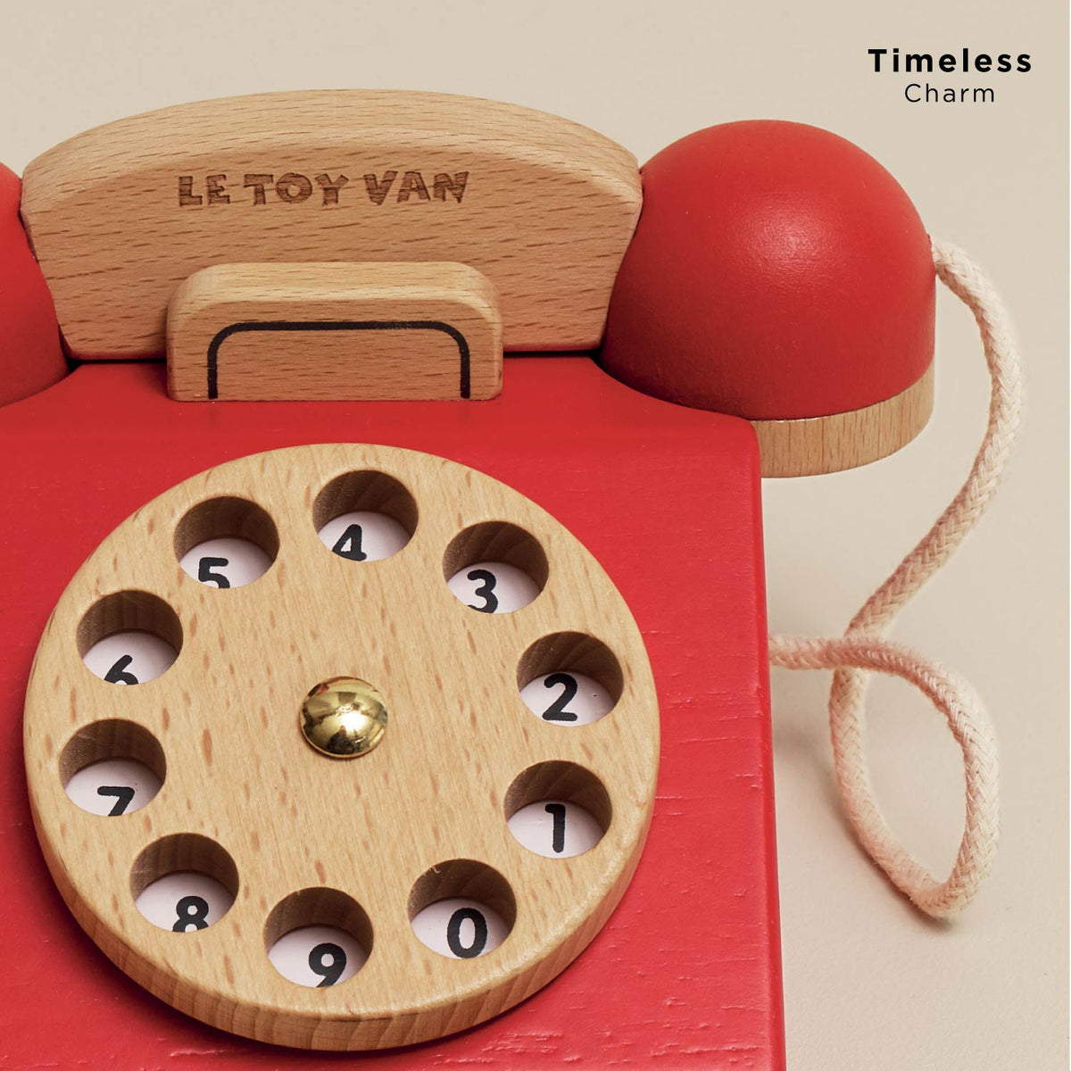 Vintage Wooden Phone