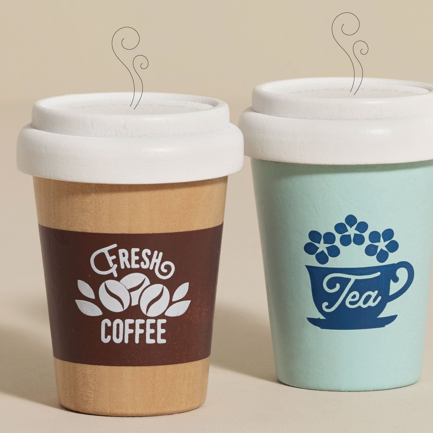 Tea & Coffee Reusable Eco Cups