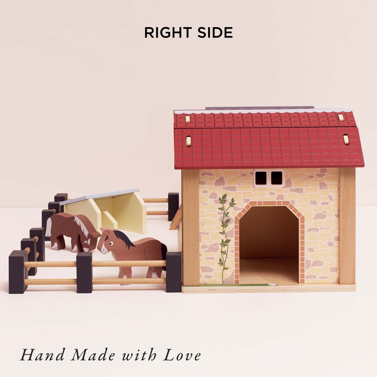 Wooden Farmyard Stables