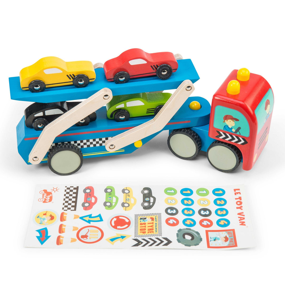 Race Car Transporter, - Le Toy Van