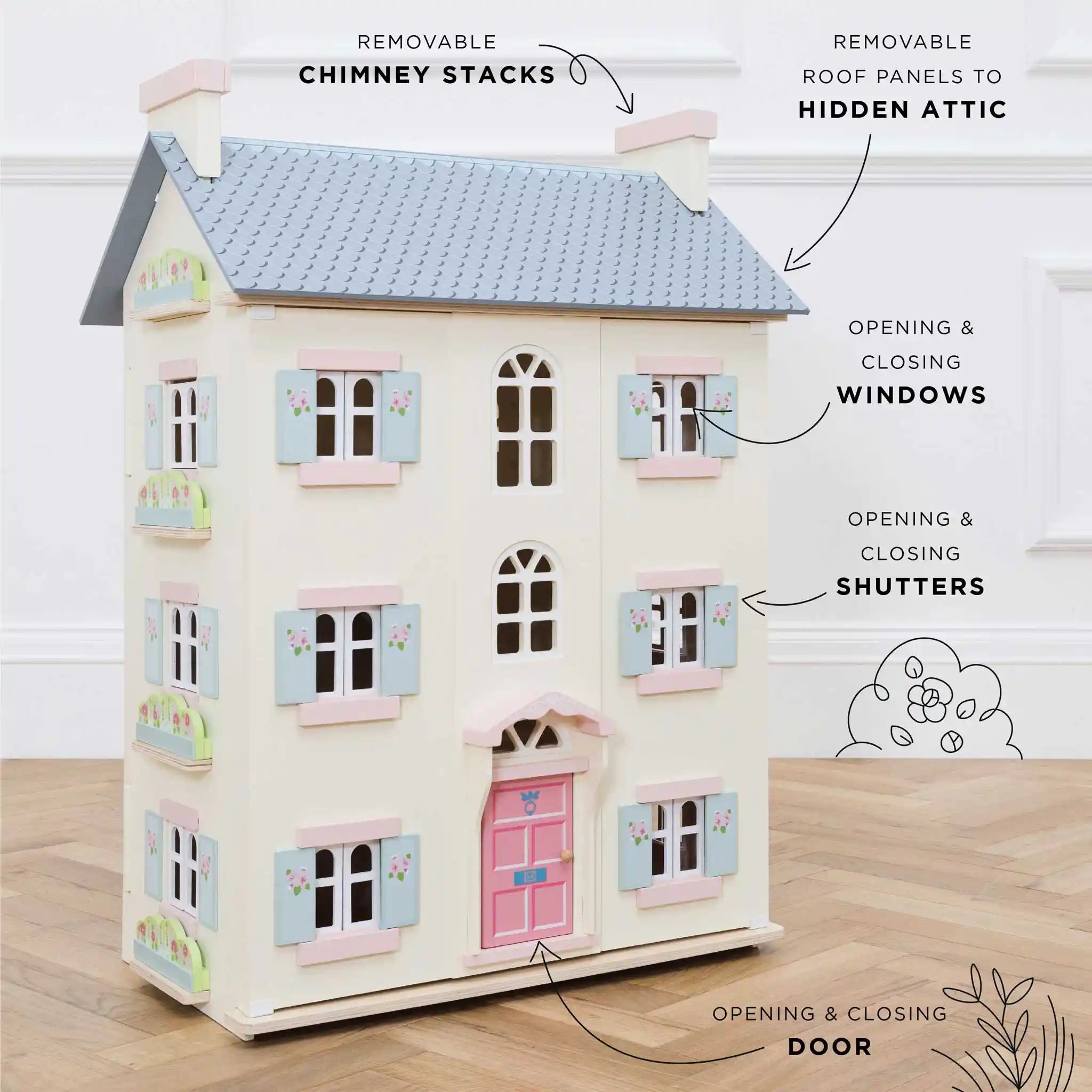 Little Dutch - Wooden Dollhouse – Mabel & Fox