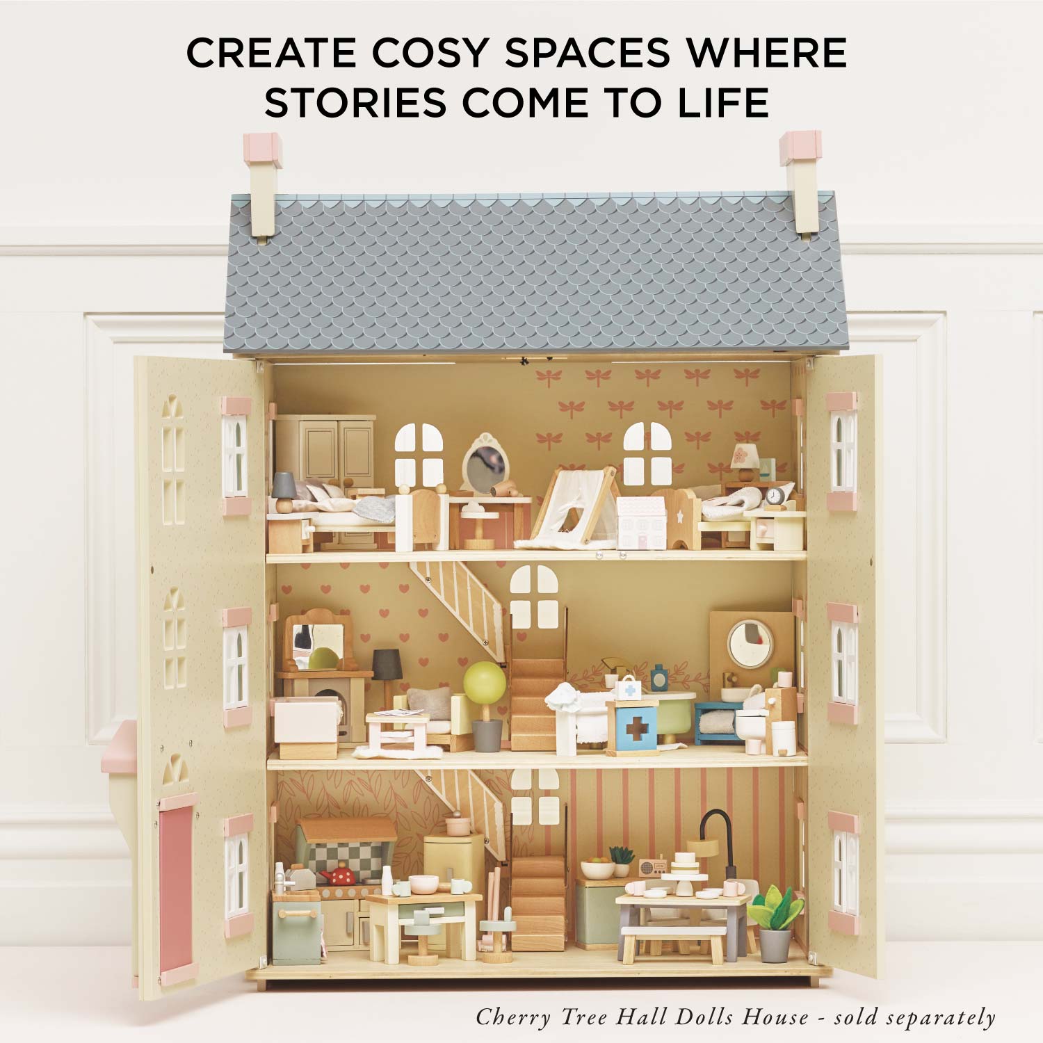 Dolls House Children's Bedroom Furniture