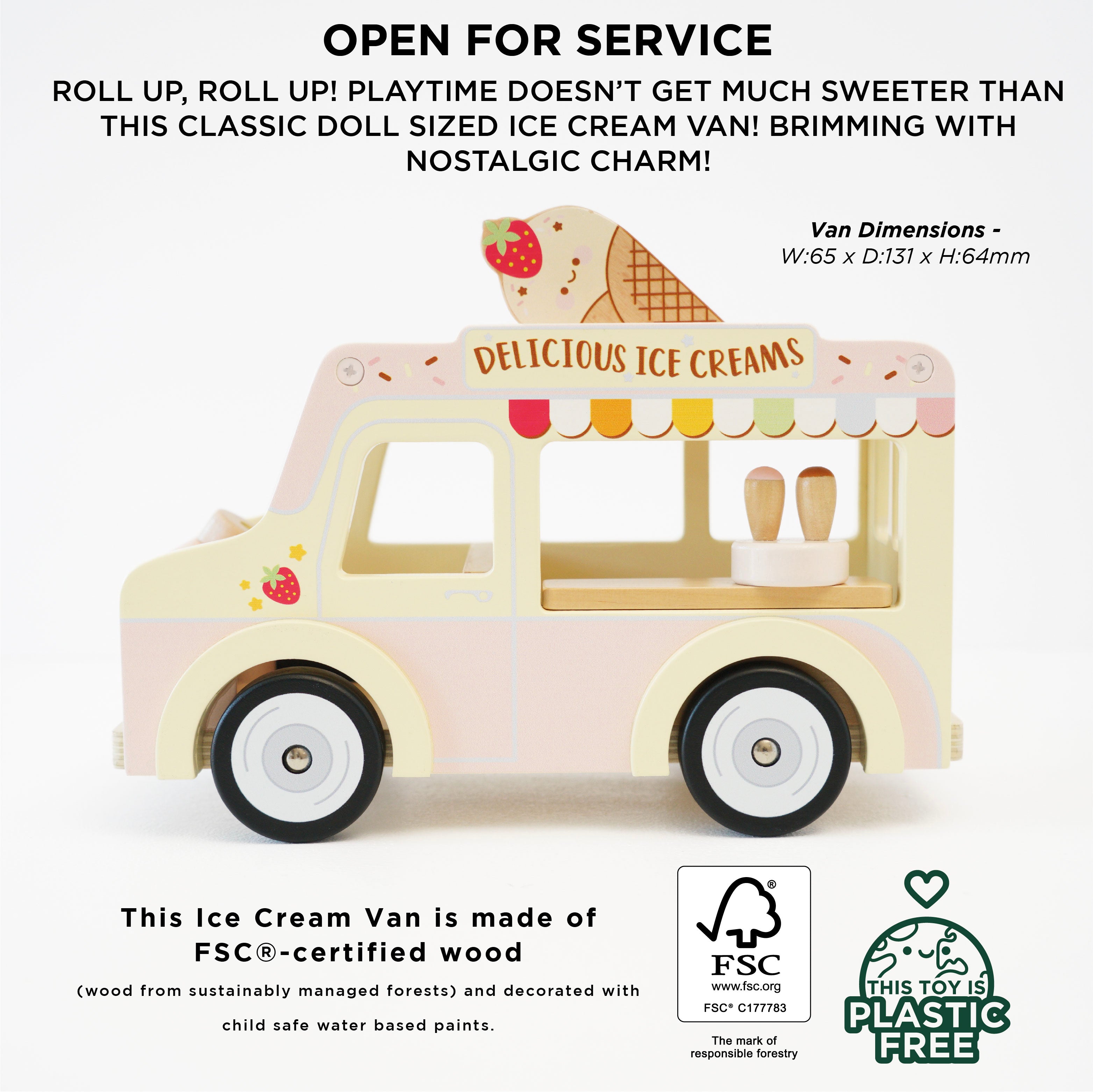 Dolls House Ice Cream Van