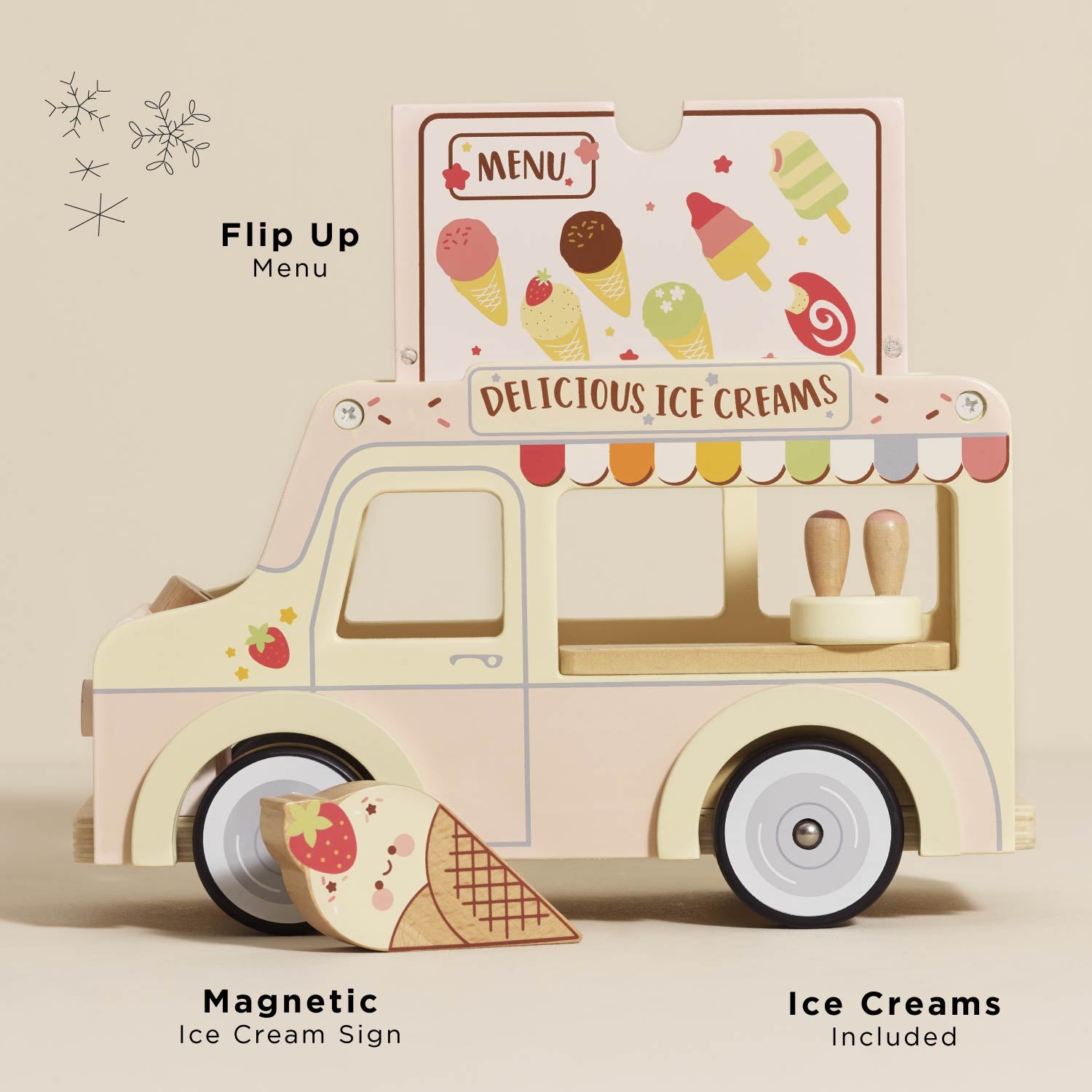 Dolls House Ice Cream Van
