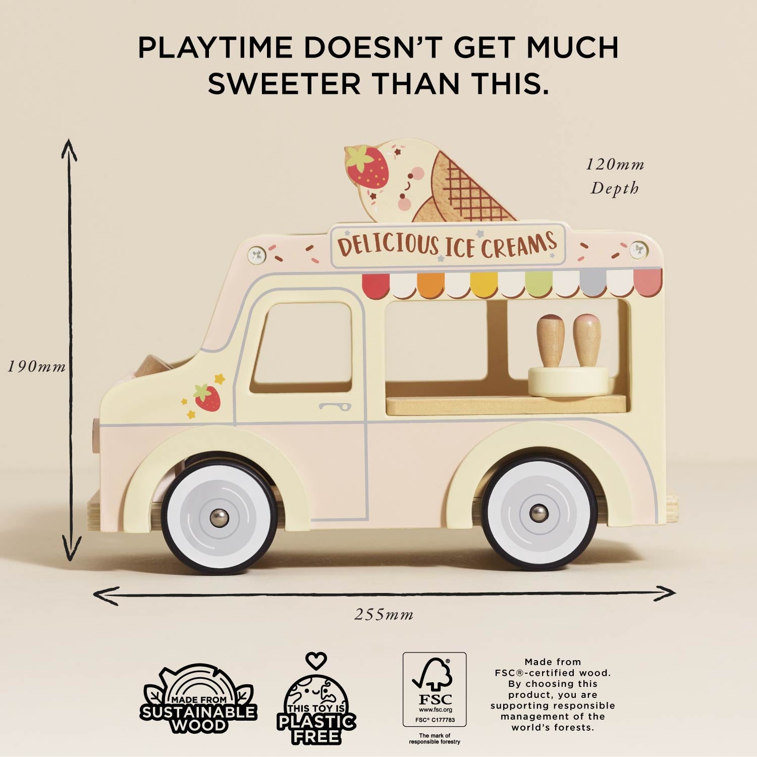 Dolls House Ice Cream Van