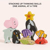 Ocean Wooden Animal Stacking Toy