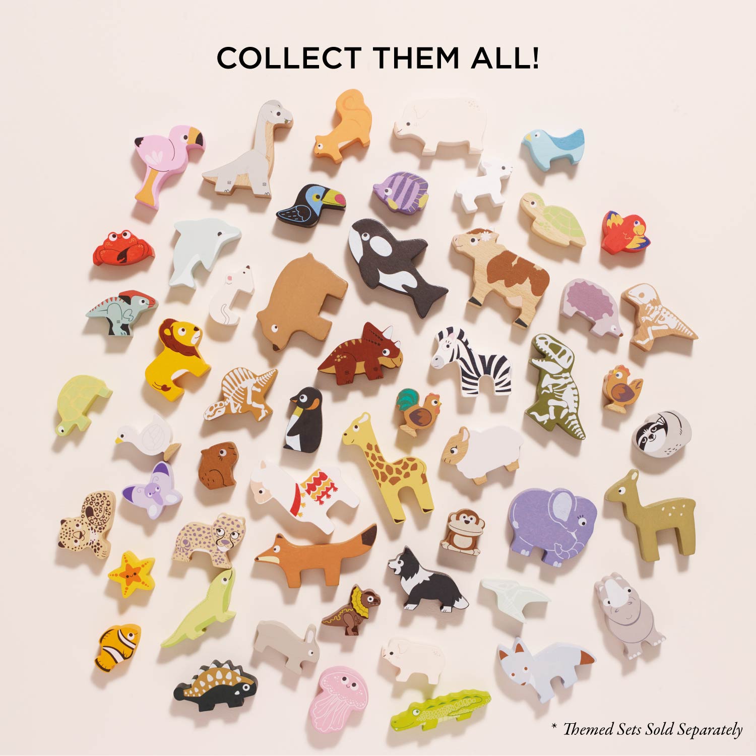 Ocean Wooden Animal Stacking Toy