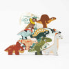 Load image into Gallery viewer, Jurassic Stacking Dinosaurs &amp; Bag