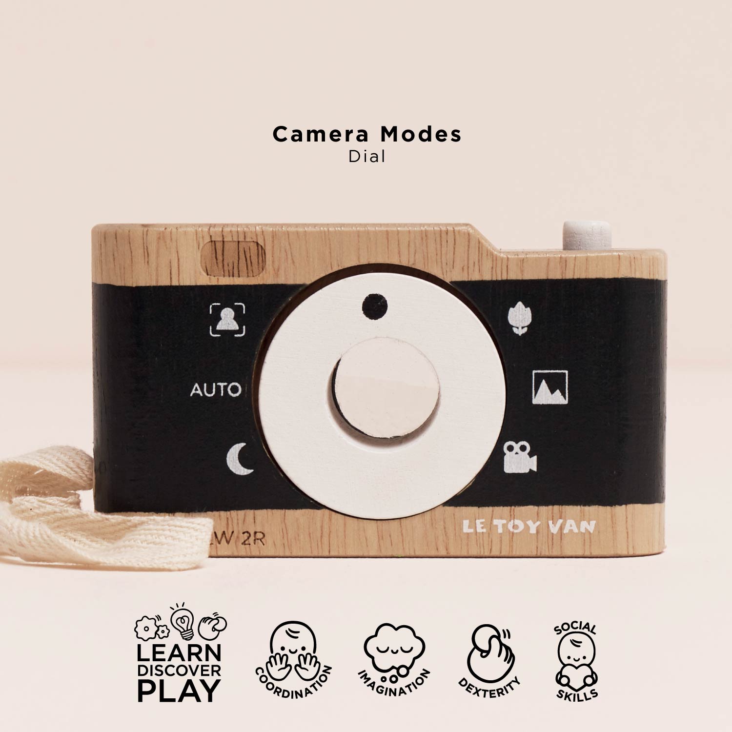 Wooden Retro Camera