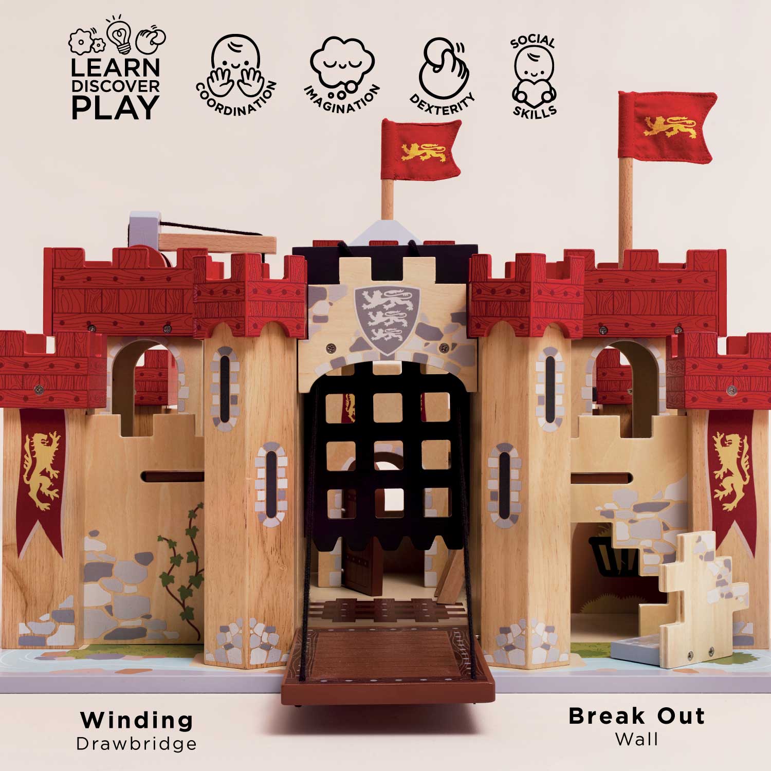 Lionheart Wooden Castle