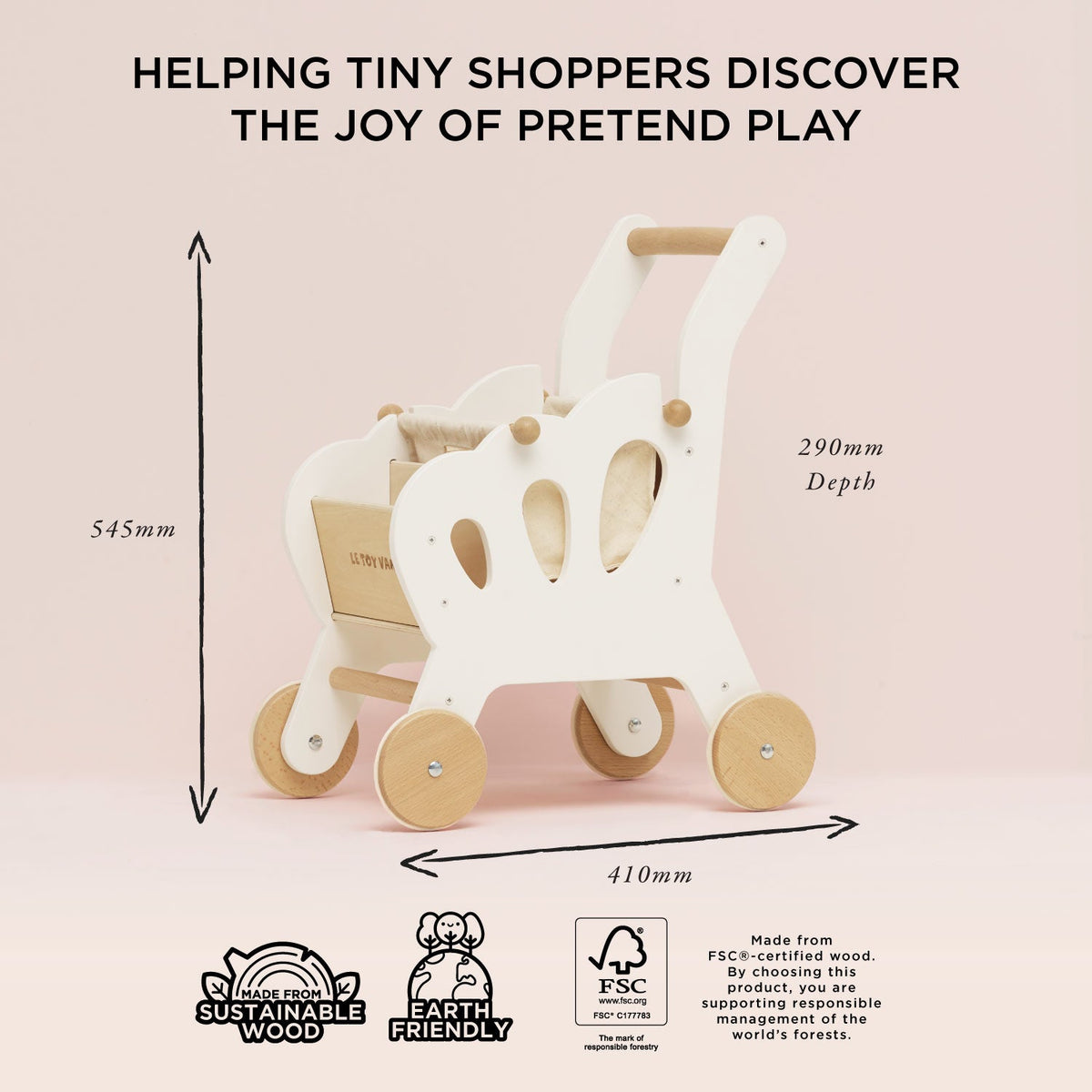Shopping Grocery Trolley & Bag