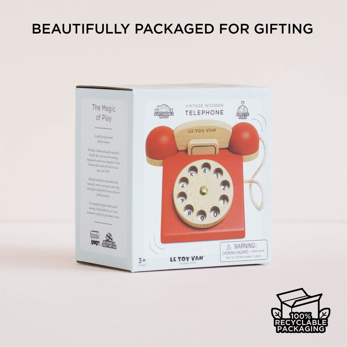 Vintage Wooden Phone