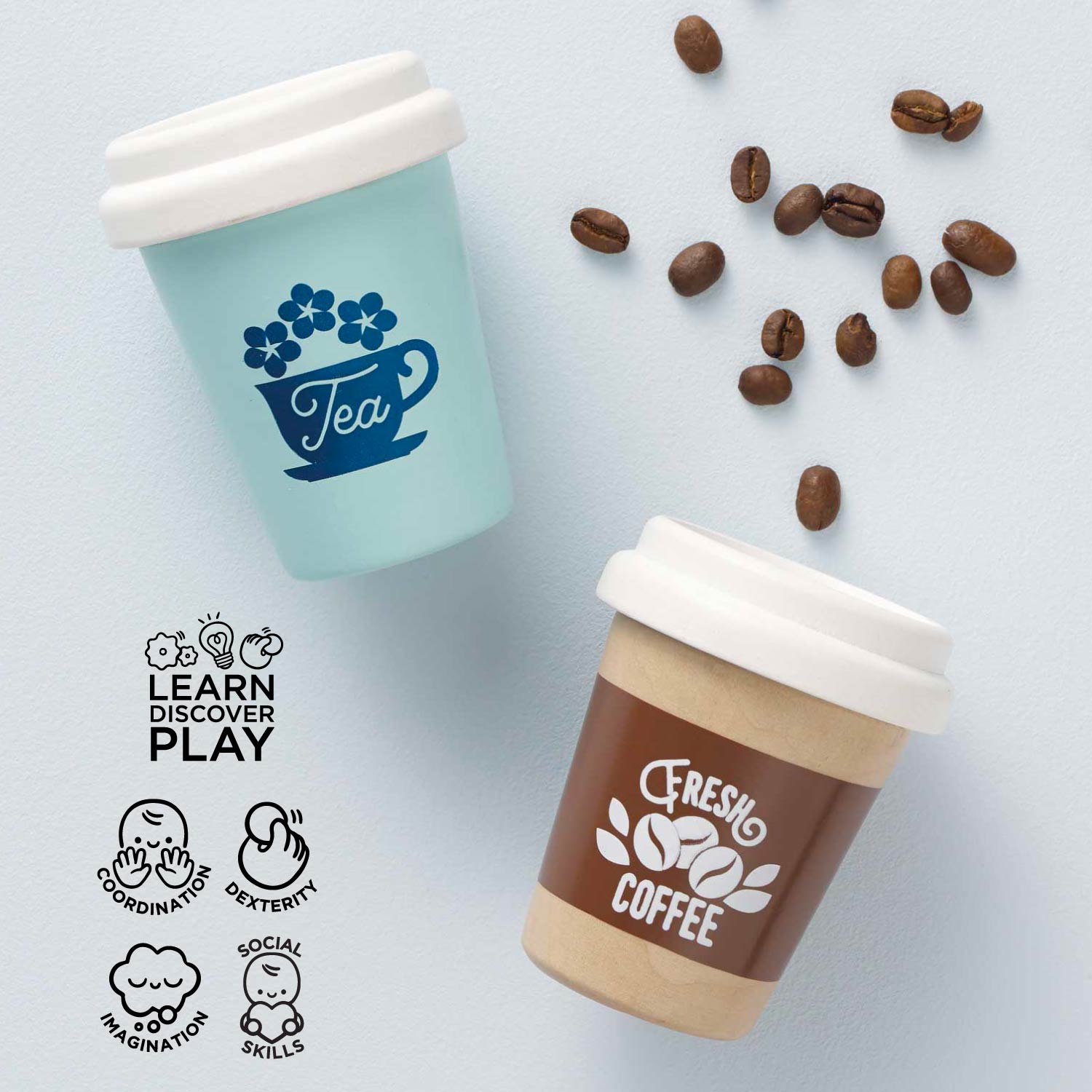 Tea & Coffee Reusable Eco Cups