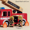 Toy Fire Engine & Characters
