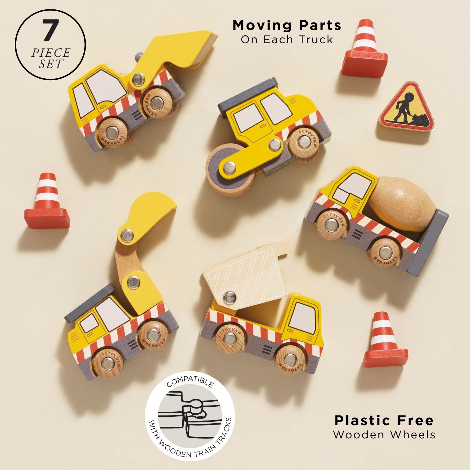 Construction Toy Cars, Trucks & Diggers
