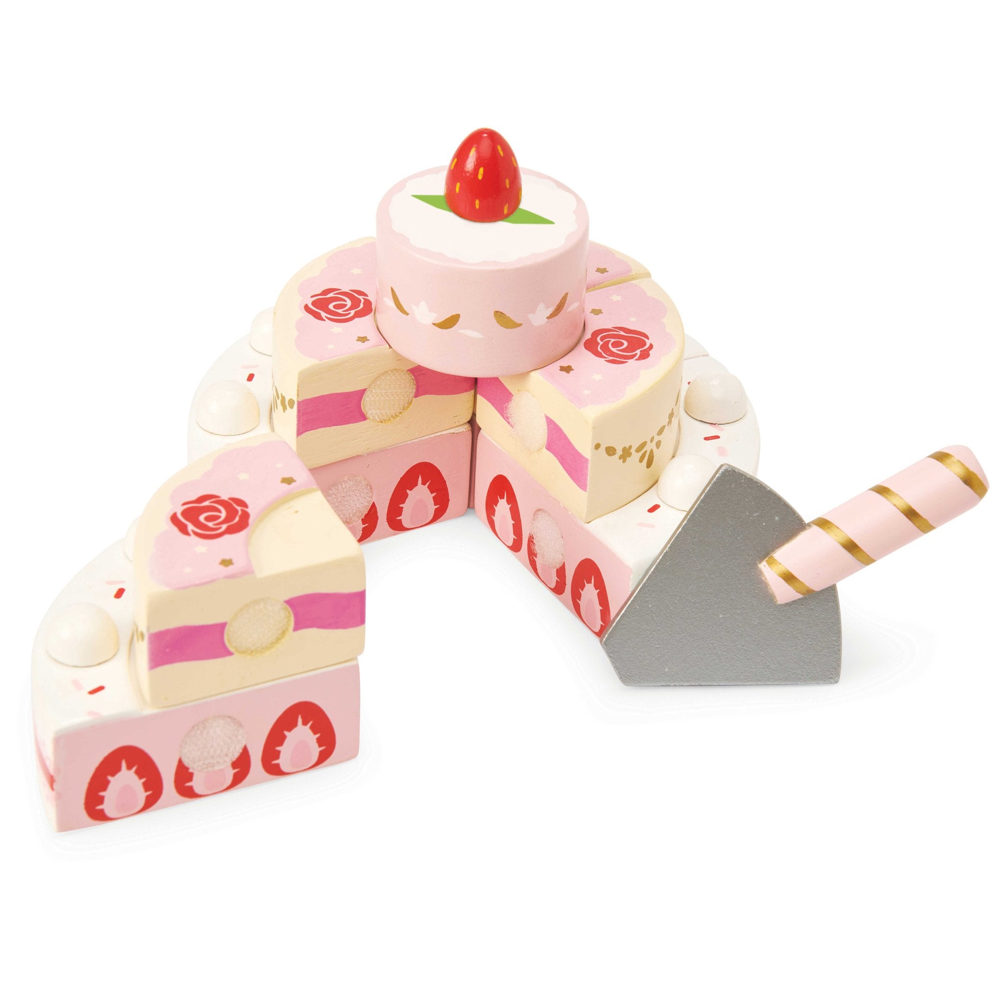 Strawberry Wedding Cake, Toy - Le Toy Van